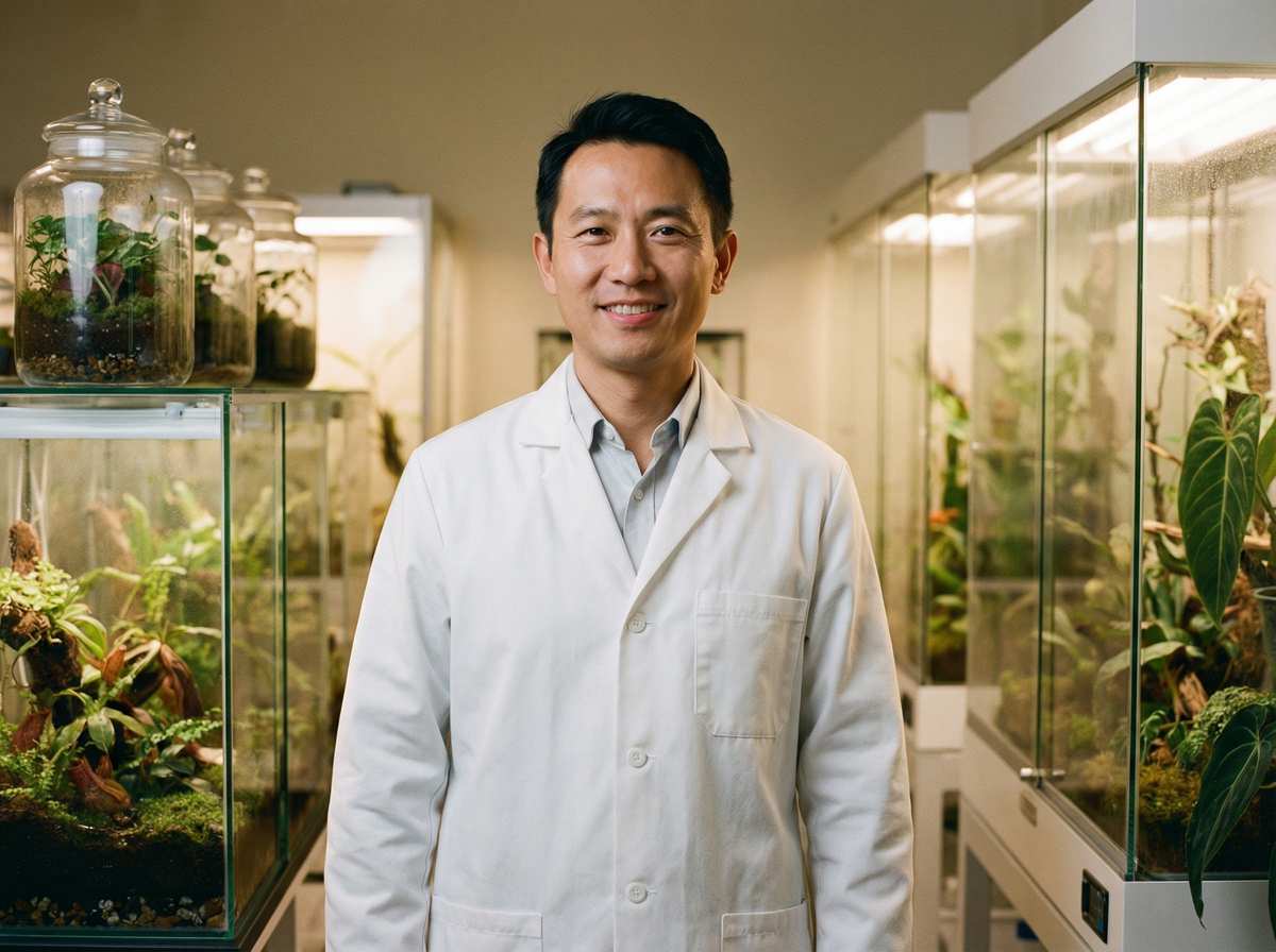 高清3D动漫植物顾问张明远博士